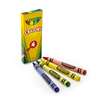 Crayola Crayon Red/Yellow/Green/Blue, PK360 52-0004